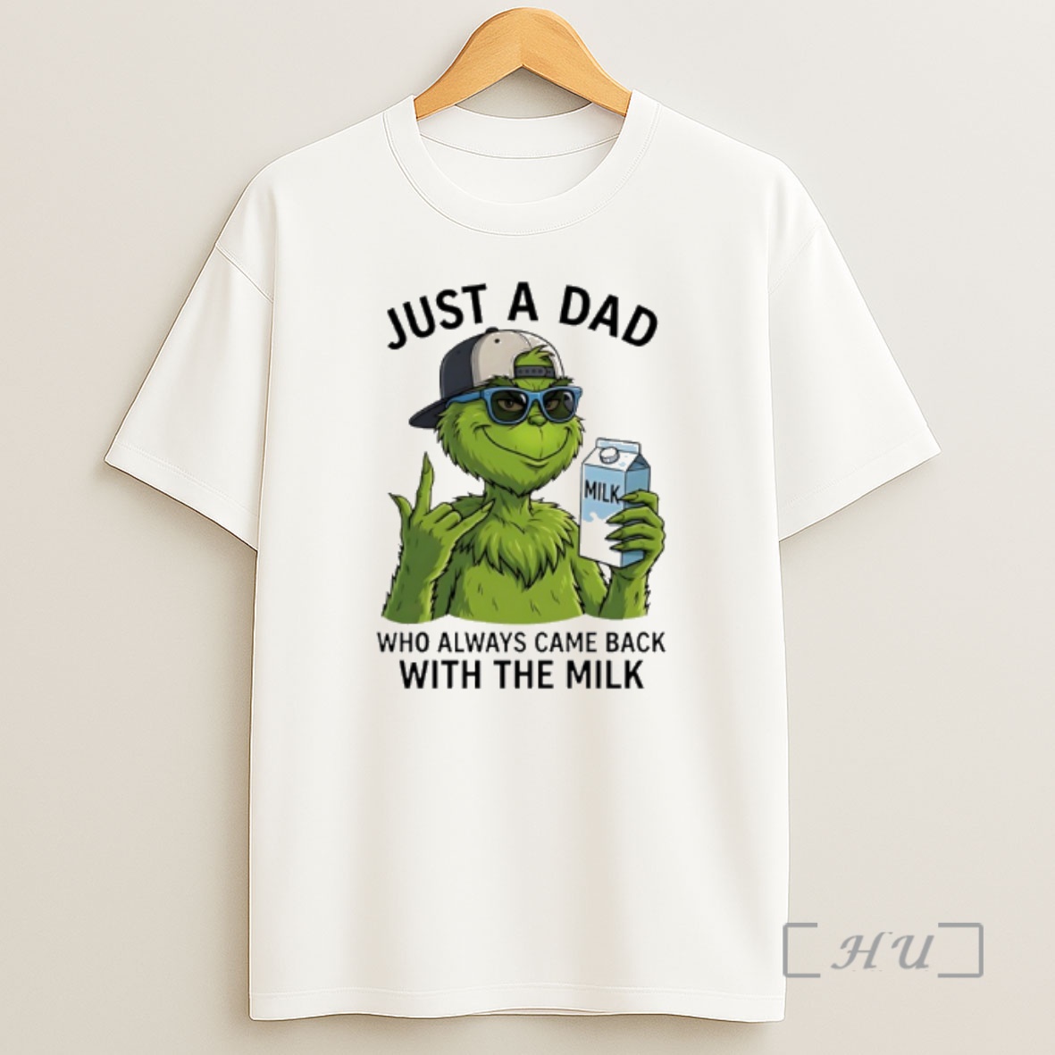 Officials Grinch Just A Dad Who Always Came Back With The Milk Shirt Sweatshirt Tee