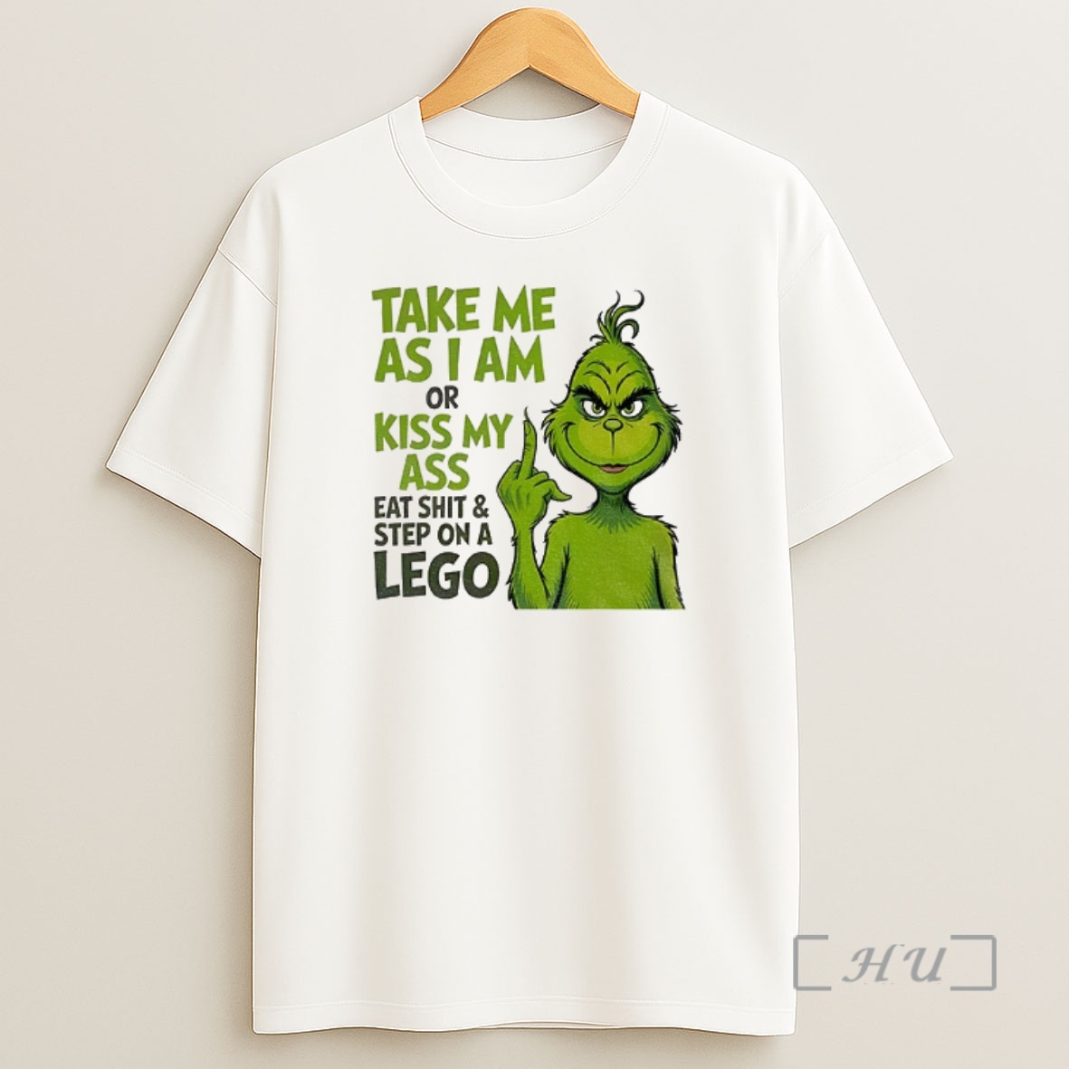 Officials Grinch Middle Finger Take Me As I Am Or Kiss My Ass Eat Shit And Step On A Lego Christmas Shirt Sweatshirt Tee