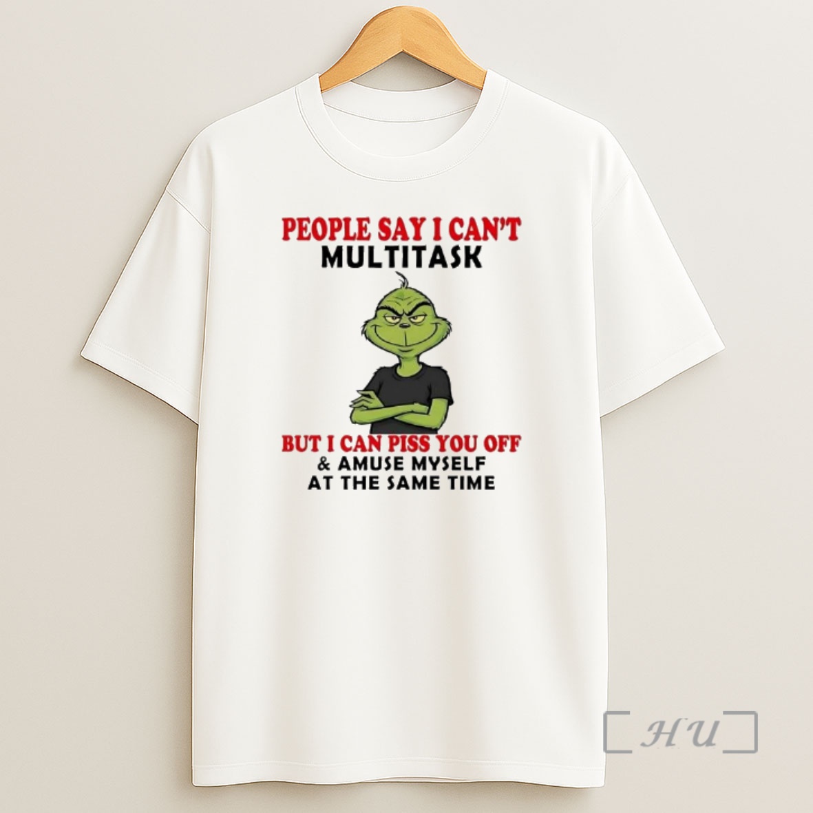 Officials Grinch People Say I Cant Multitask I Can Piss You Off Christmas Shirt Sweatshirt Tee