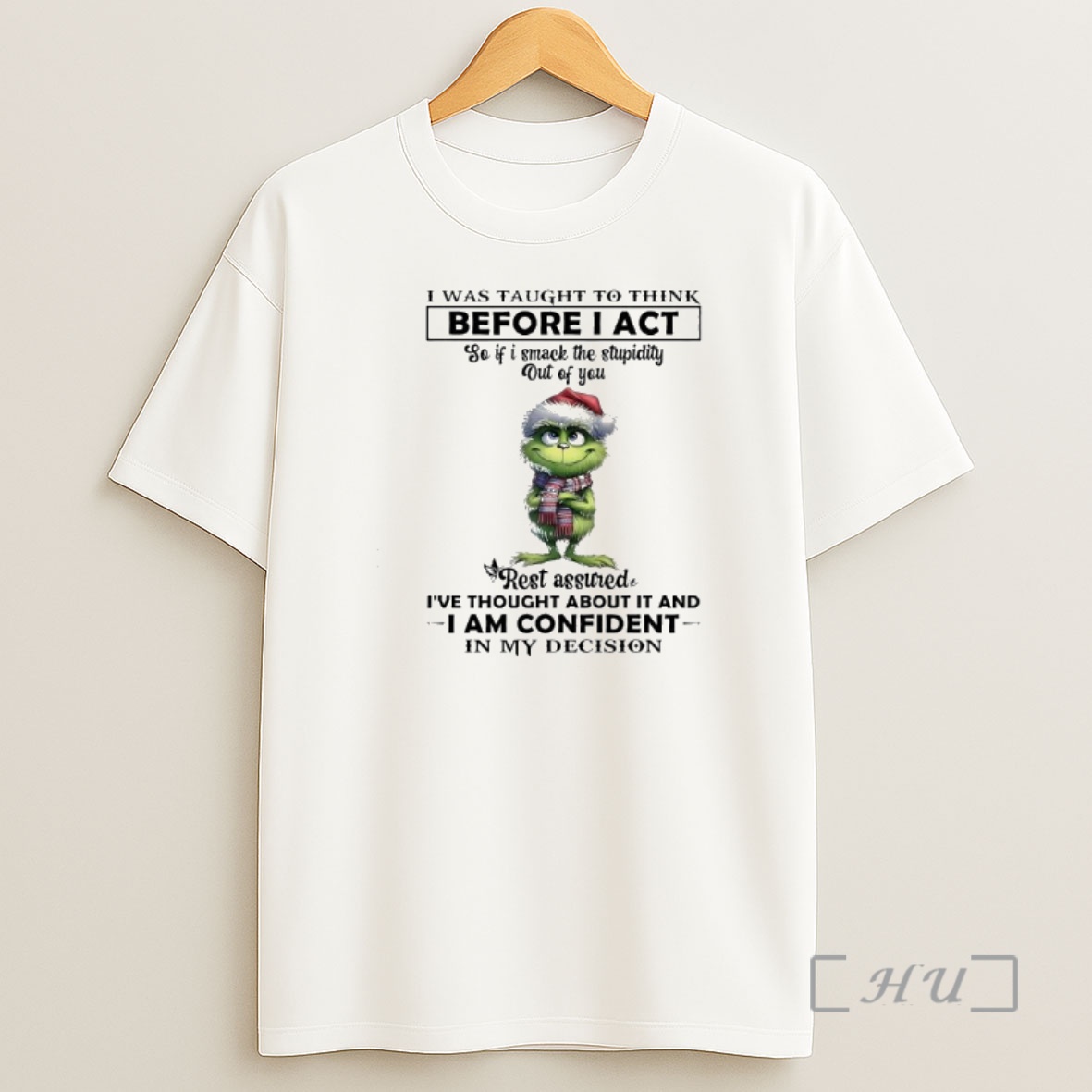 Officials Grinch Rest Assured Ive Thought About It And I Am Confident In My Decision Shirt Sweatshirt Tee