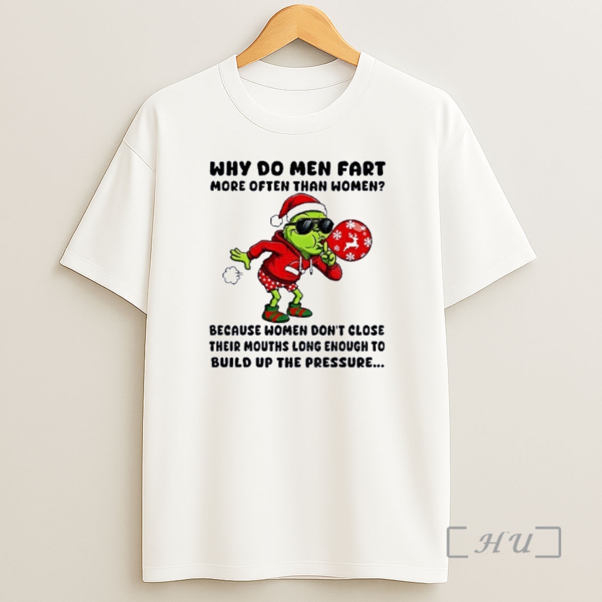 Officials Grinch Ssanta Why Do Men Fart More Often Than Women Merry Christmas Premium Shirt Sweatshirt Tee