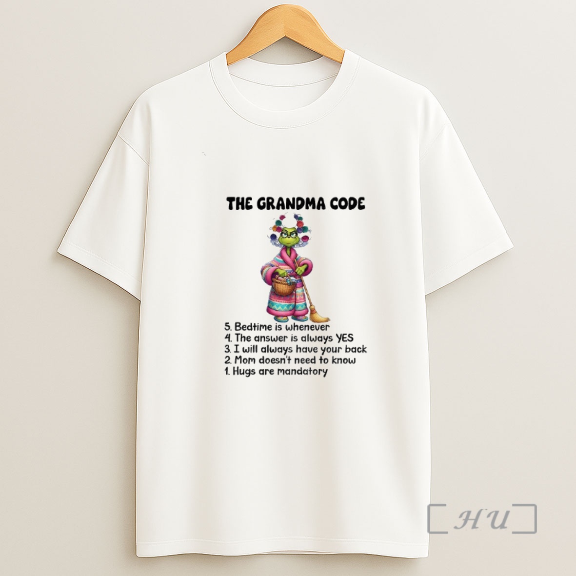 Officials Grinch The Grandma Code Bedtime Is Whenever The Answer Is Always Yes I Will Always Have Your Back Christmas Shirt Sweatshirt Tee
