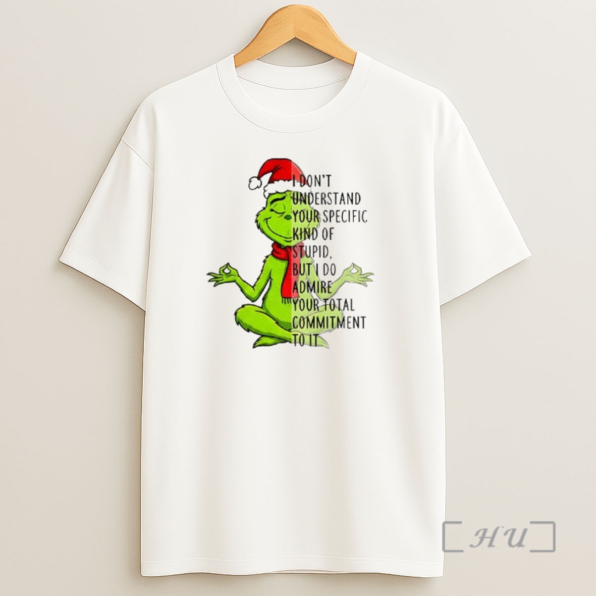 Officials Grinch Yoga I Dont Understand Your Specific Kind Of Stupid But I Do Admire Christmas Shirt Sweatshirt Tee