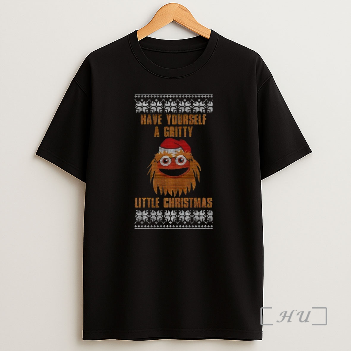 Officials Gritty Philadelphia Flyers Hockey Have Yourself A Gritty Little Christmas Premium Shirt Sweatshirt Tee