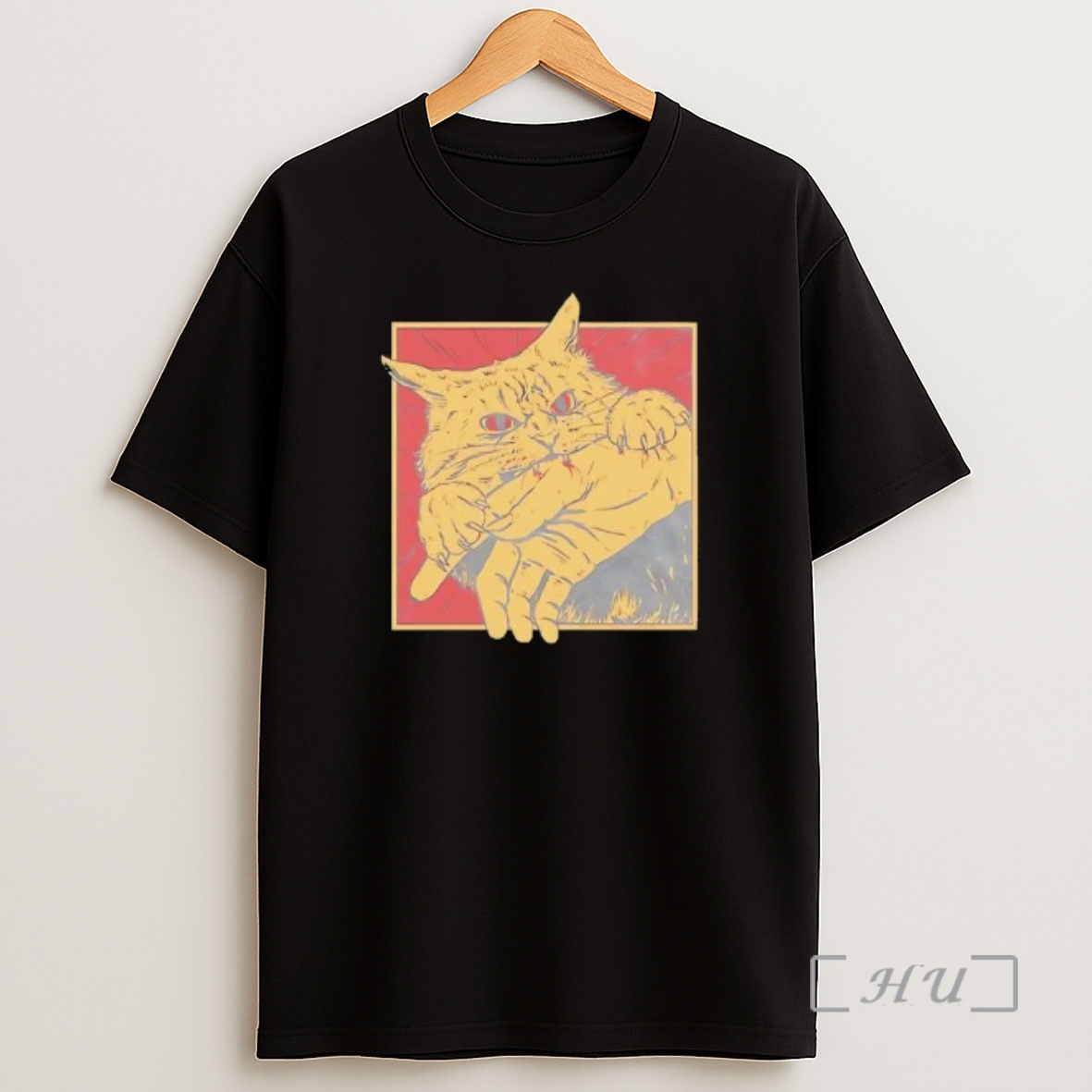 Officials Grumpy Cat Bite Hand Retro Shirt Sweatshirt Tee