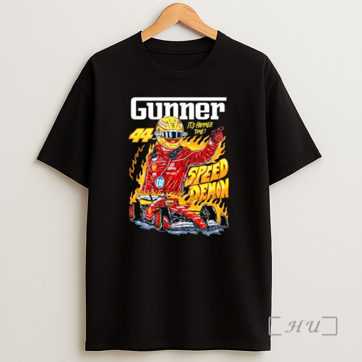 Officials Gunner Speed Demon 44 Lewis Hamilton Its Hammer Time Shirt Sweatshirt Tee