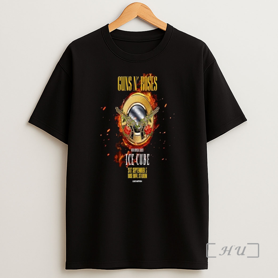 Officials Guns N Roses The Rose Bowl Pasadena Ca Sep 05 2026 Shirt Sweatshirt Tee