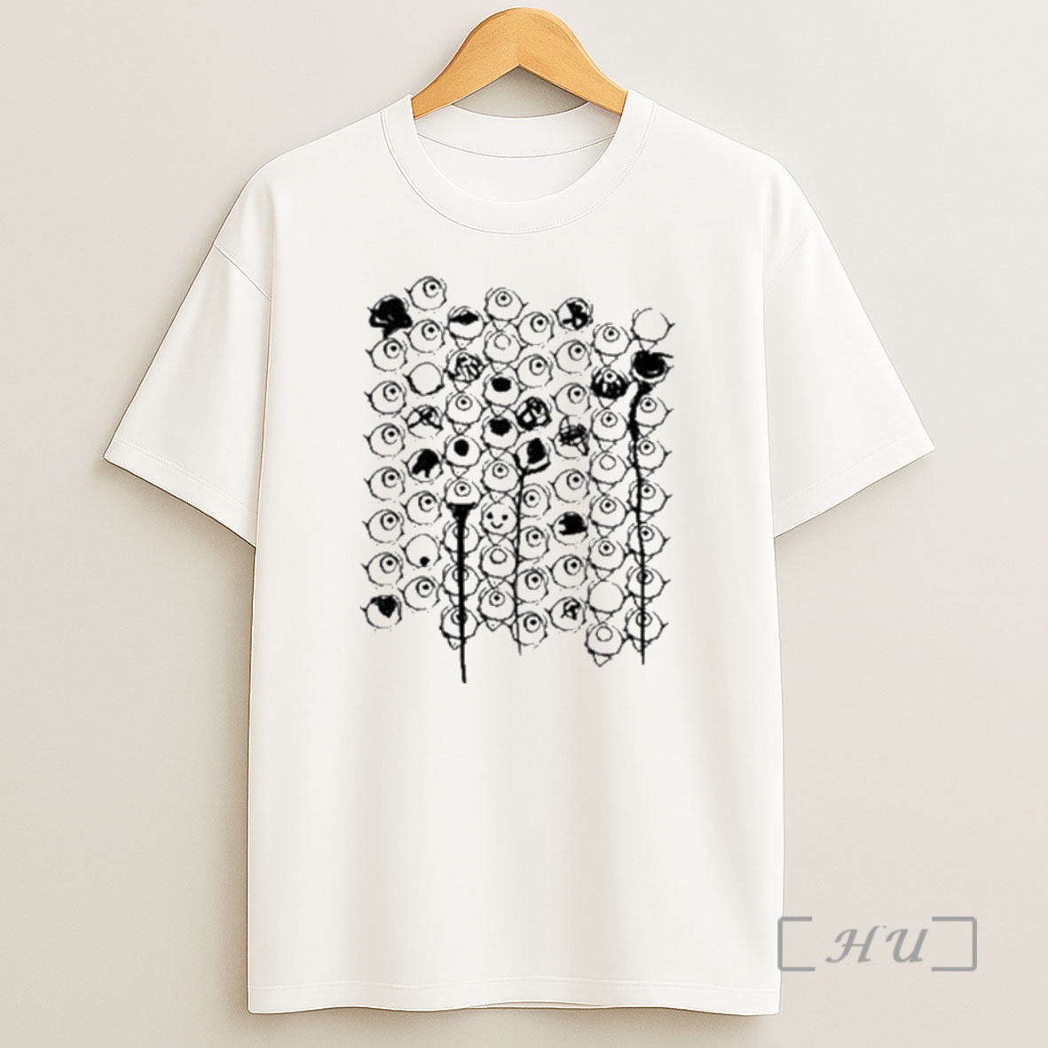 Officials Guqqie White Eye Shirt Sweatshirt Tee