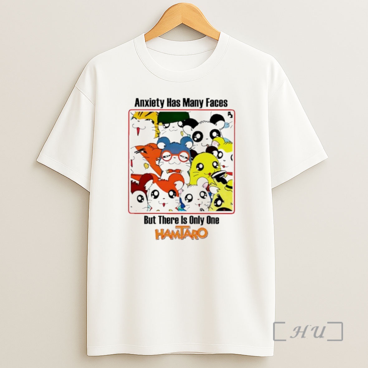 Officials Hamtaro Anxiety Has Many Faces But There Is Only One Graphic Shirt Sweatshirt Tee