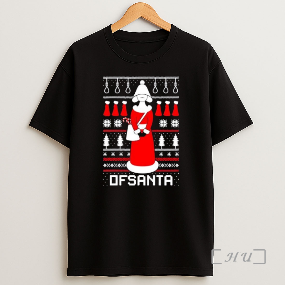 Officials Handmaid Of Santa Ugly Christmas Shirt Sweatshirt Tee
