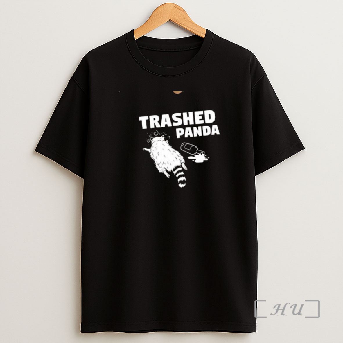 Officials Hanover Drunk Raccoon Trashed Panda Circle Black Premium Shirt Sweatshirt Tee