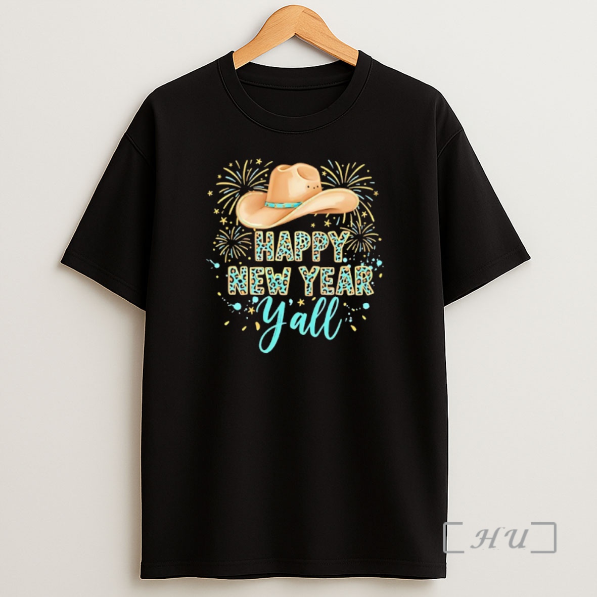 Officials Happy New Year Yall Western New Years Eve Cowgirl Shirt Sweatshirt Tee