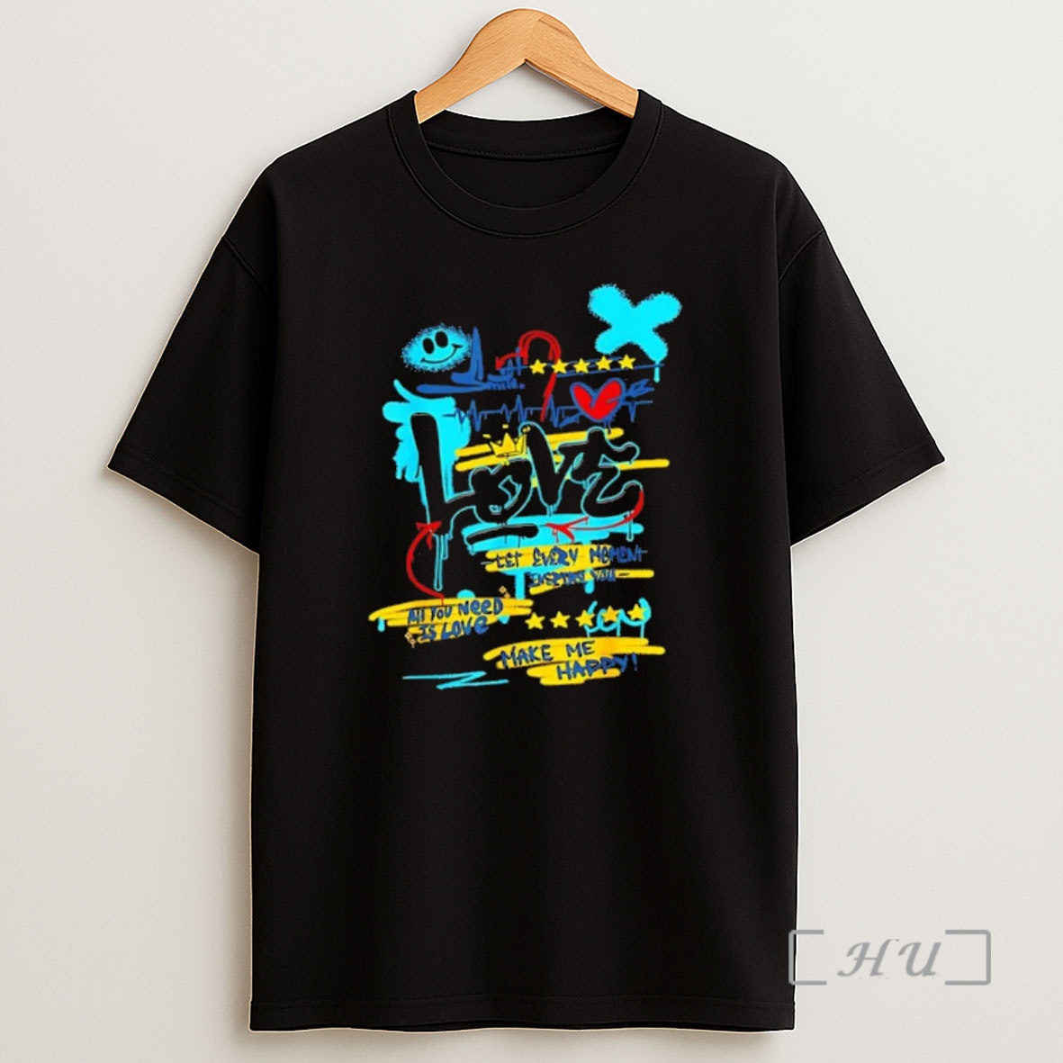 Officials Happy Love Beats Let Every Moment Inspire You All You Need Is Love Make Me Happy Shirt Sweatshirt Tee