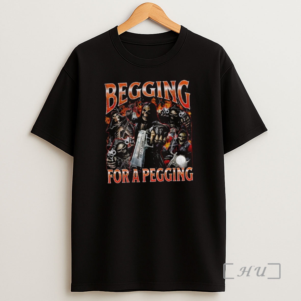 Officials Hard Skeleton Meme Begging For A Pegging Graphic Shirt Sweatshirt Tee