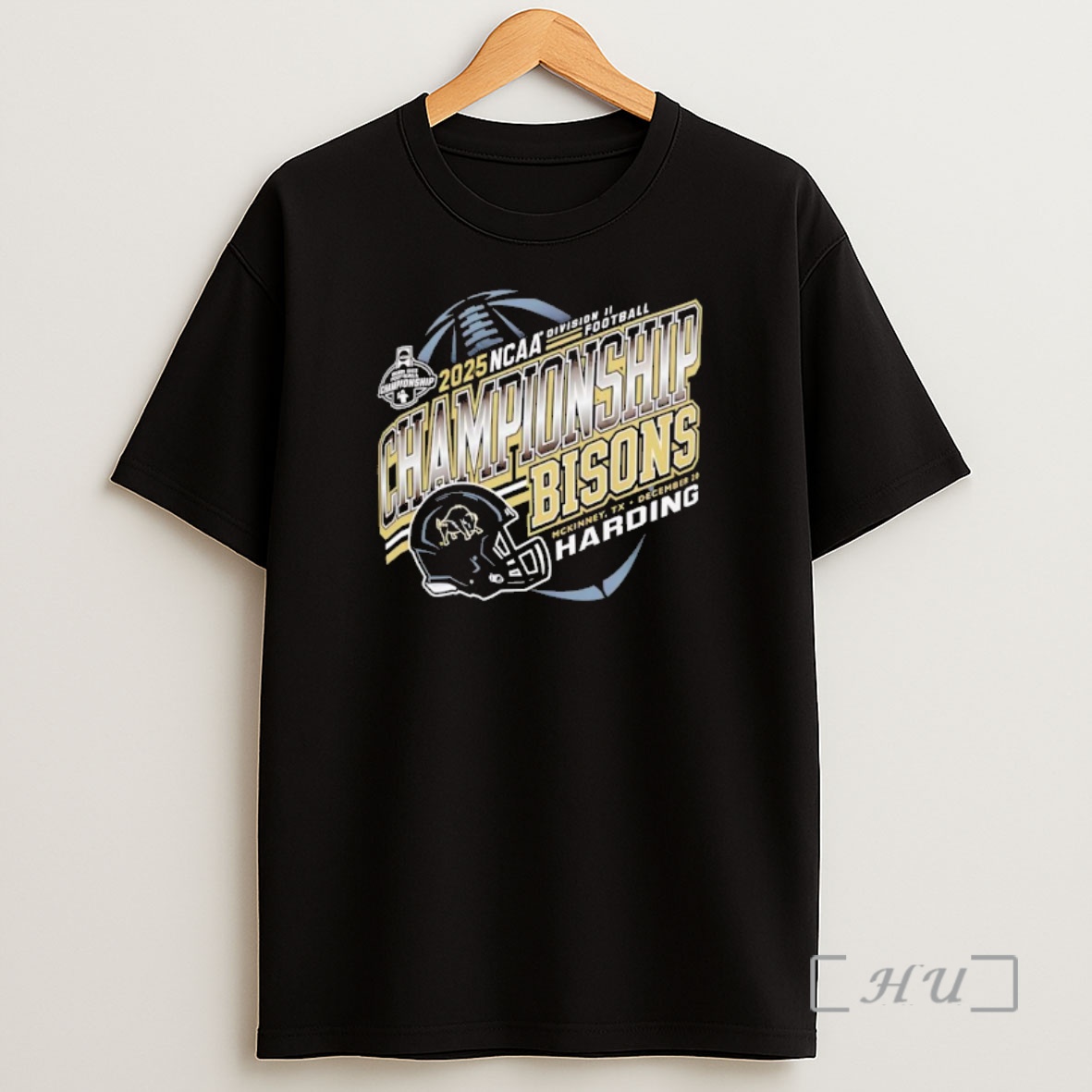Officials Harding Bisons 2026 Ncaa Division Ii Football Championship Game Shirt Sweatshirt Tee