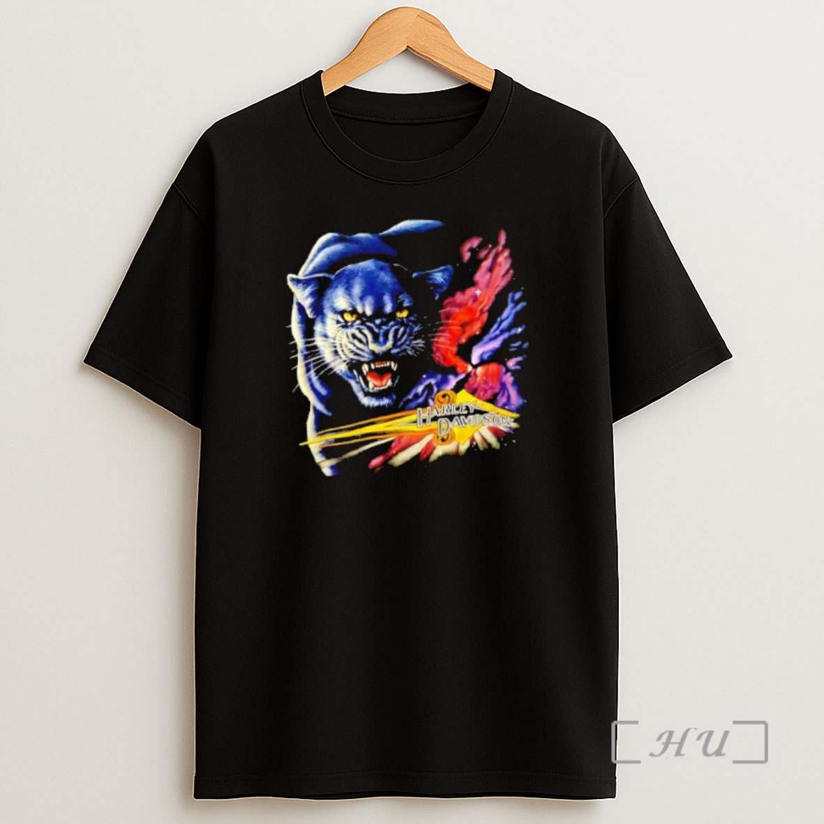 Officials Harley Davidson Black Panthers Shirt Sweatshirt Tee