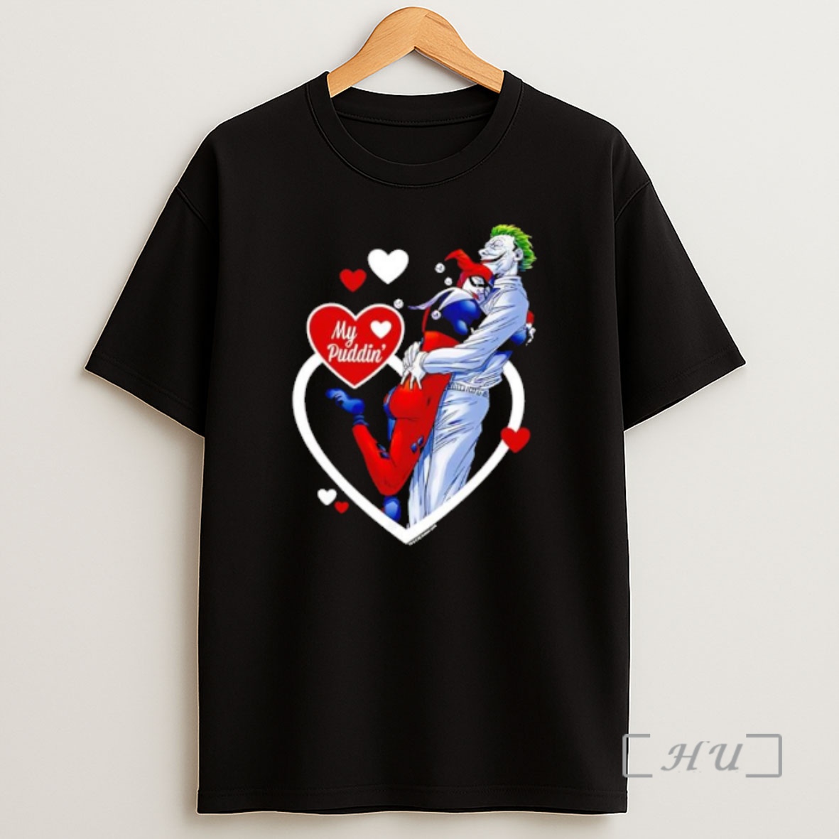 Officials Harley Quinn And The Joker My Puddin Dc Comics Heart Shirt Sweatshirt Tee