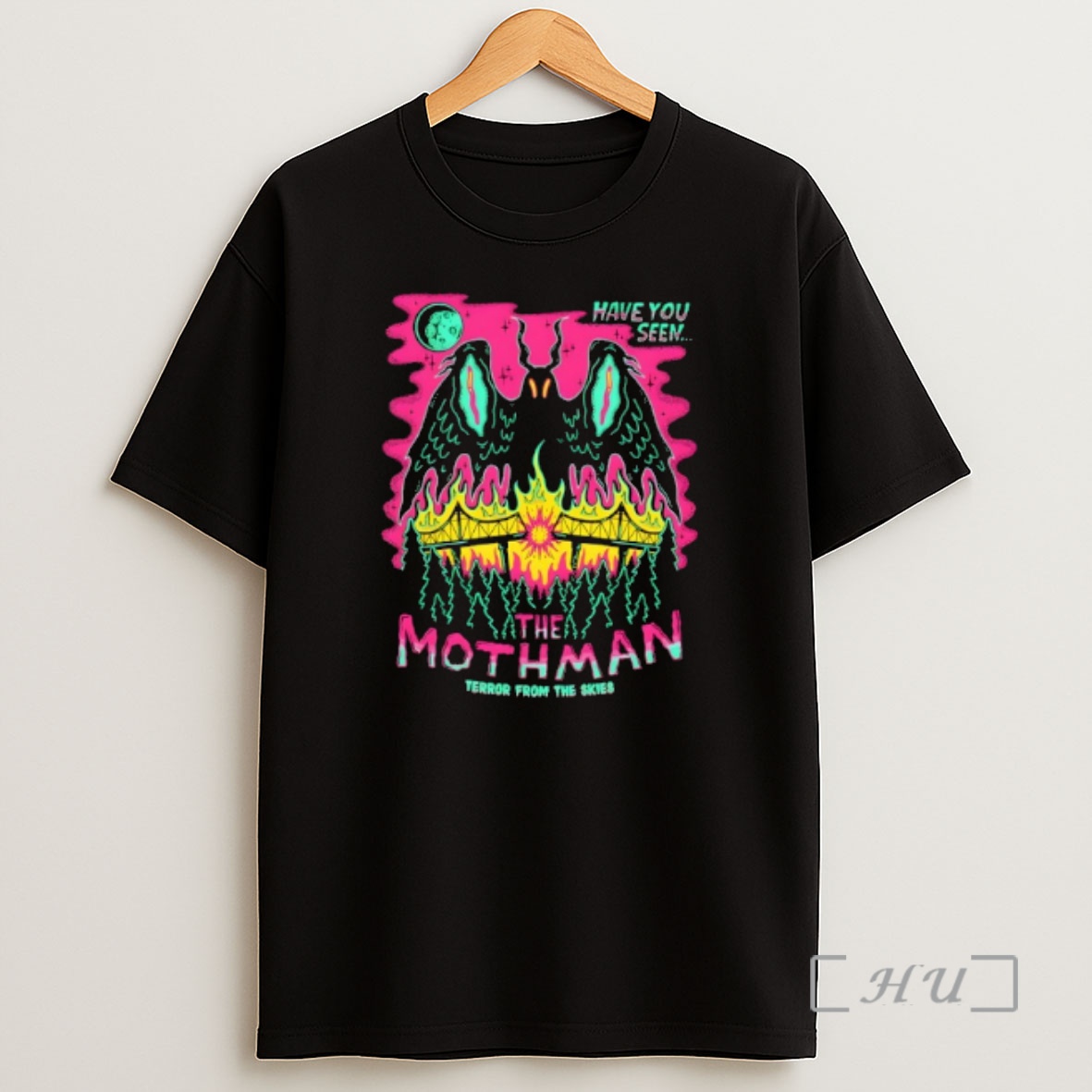 Officials Have You Seen The Mothman Terror From The Skies Shirt Sweatshirt Tee