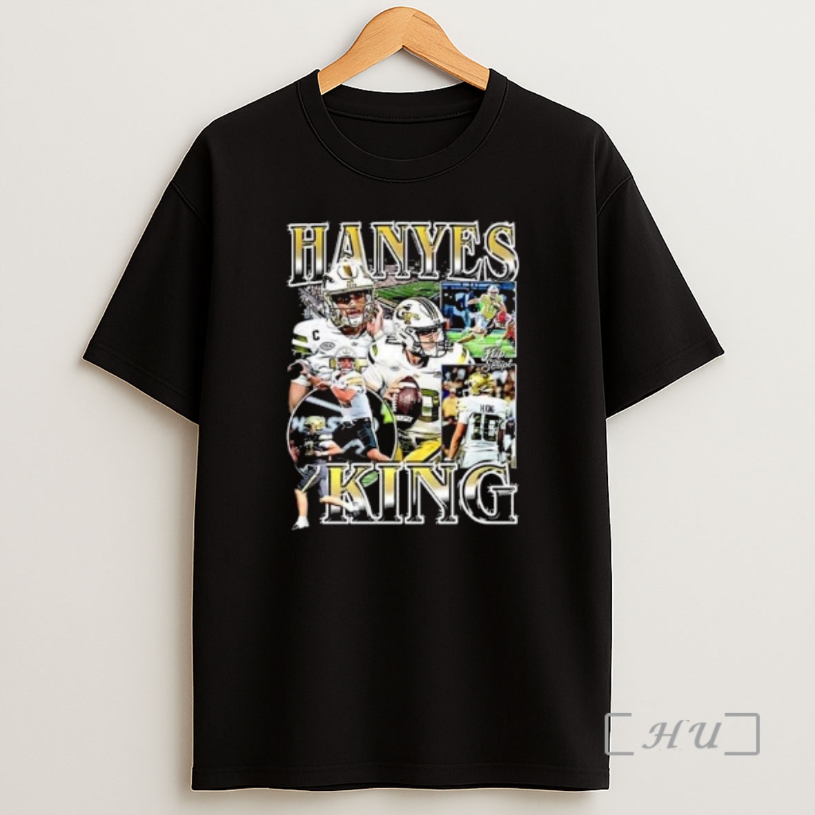 Officials Haynes King Georgia Tech Yellow Jackets Graphic Circle Black Shirt Sweatshirt Tee