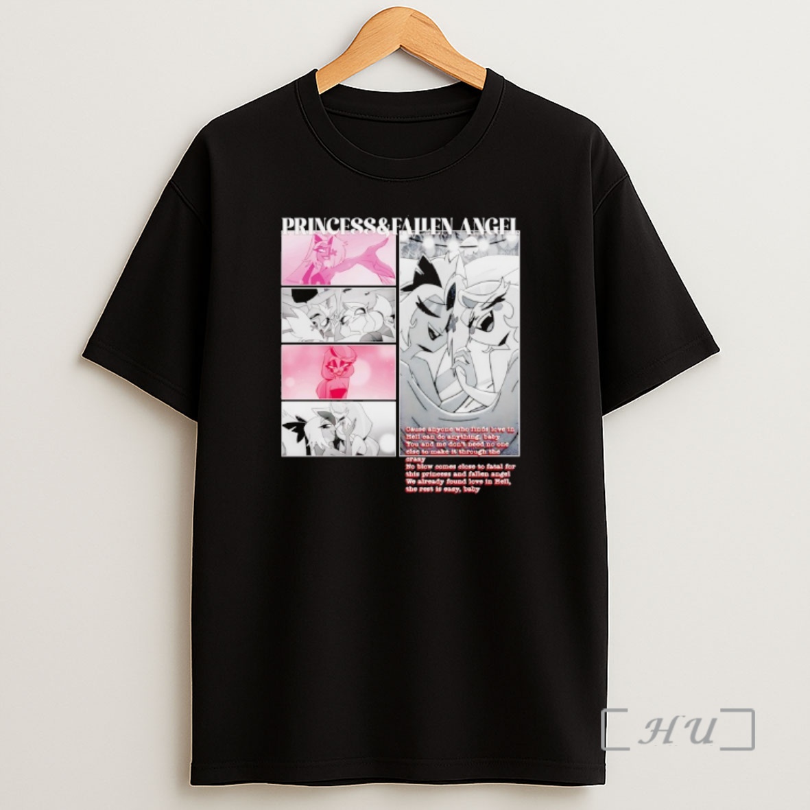 Officials Hazbin Hotel Princess And Fallen Angel Shirt Sweatshirt Tee