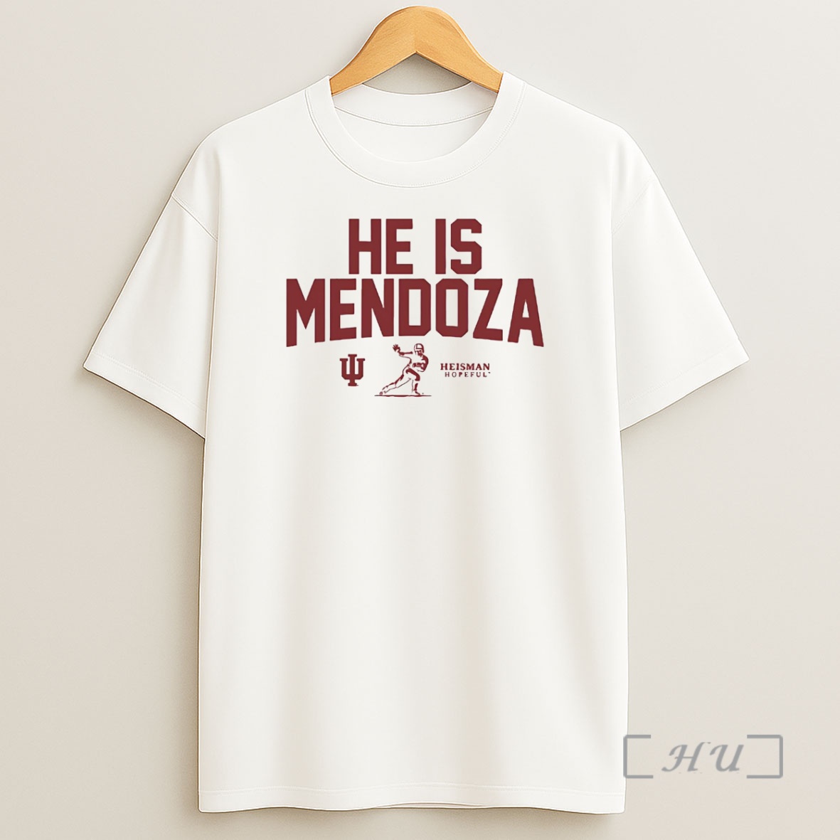 Officials He Is Fernando Mendoza Heisman Indiana Hoosiers Shirt Sweatshirt Tee
