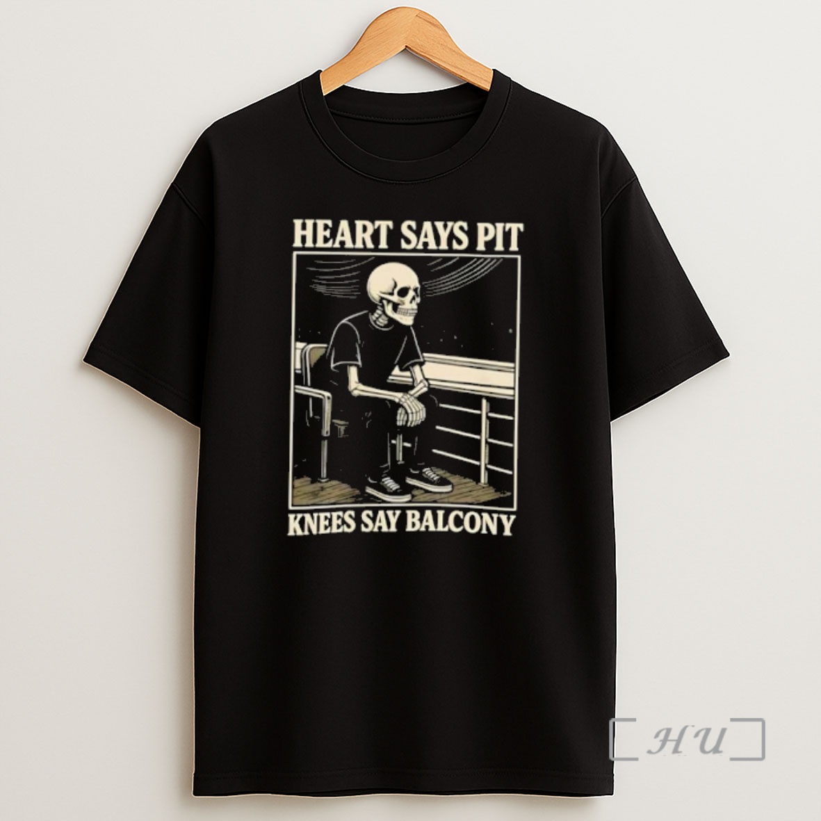 Officials Heart Says Pit Knees Say Balcony Skeleton Shirt Sweatshirt Tee