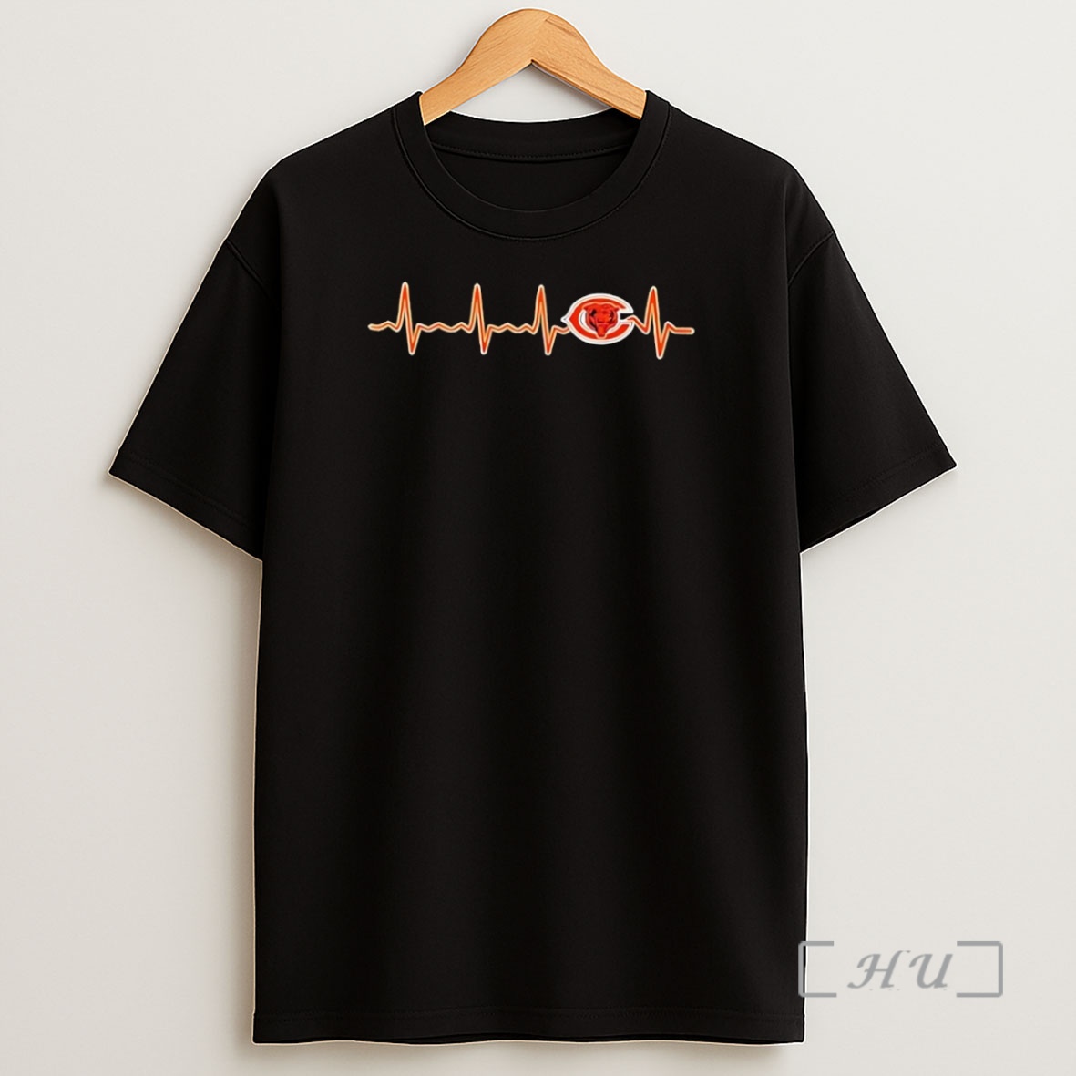 Officials Heartbeat Love Chicago Bears Football Logo Premium Shirt Sweatshirt Tee