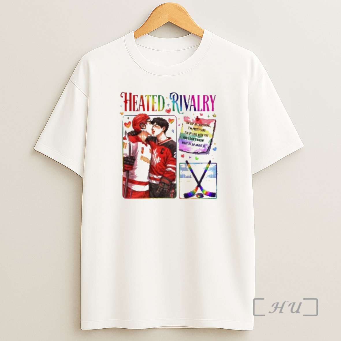 Officials Heated Rivalry Couple Hollander Rozanov Hockey Romance Movie Shirt Sweatshirt Tee