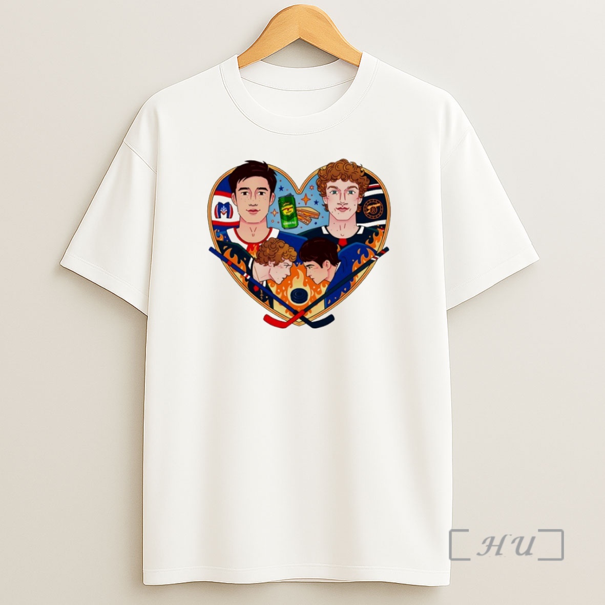 Officials Heated Rivalry Ilya Rozanov Shane Hollander Hockey Gay Circle Shirt Sweatshirt Tee