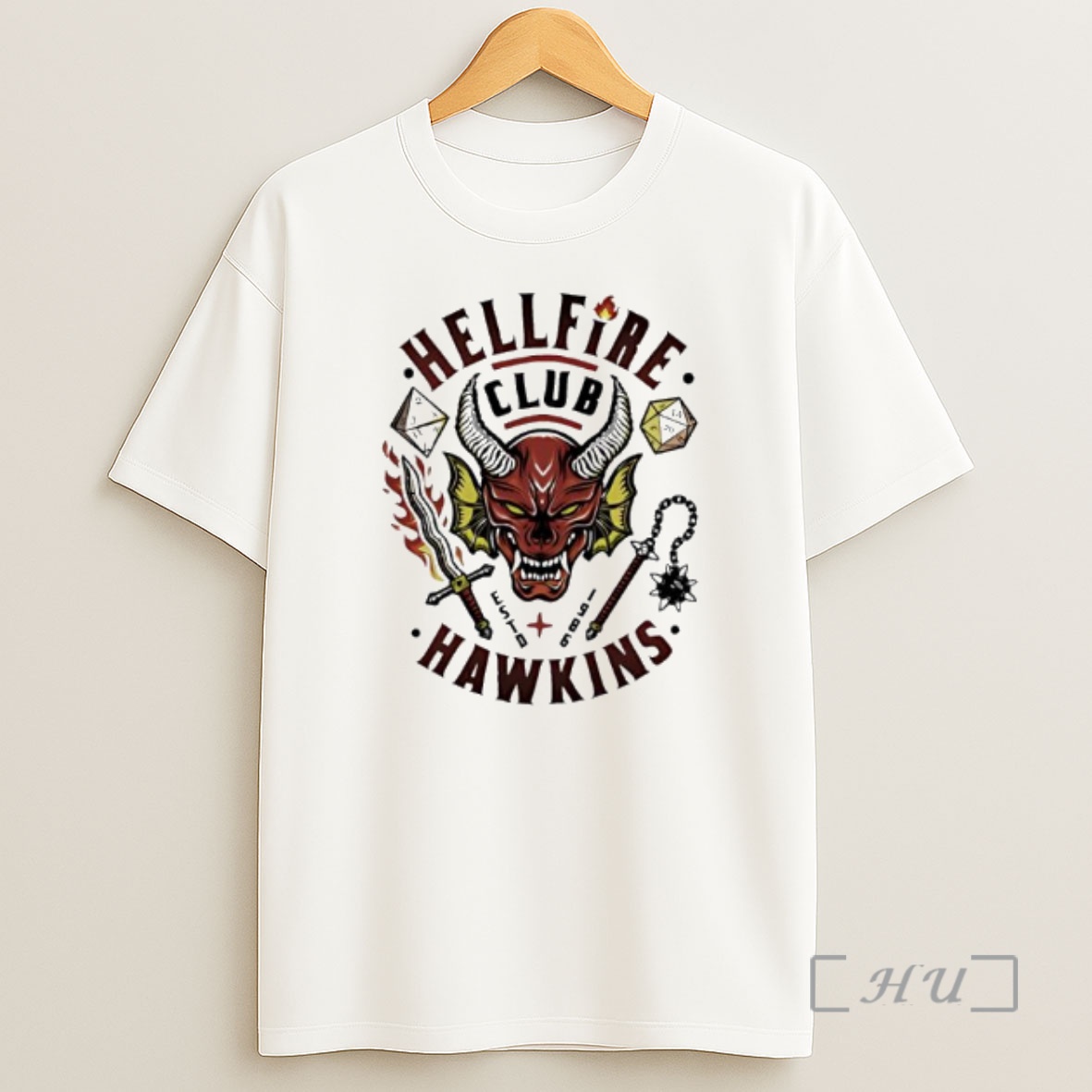 Officials Hellfire Club Hawkins Satanic Panic Stranger Things Graphic Shirt Sweatshirt Tee