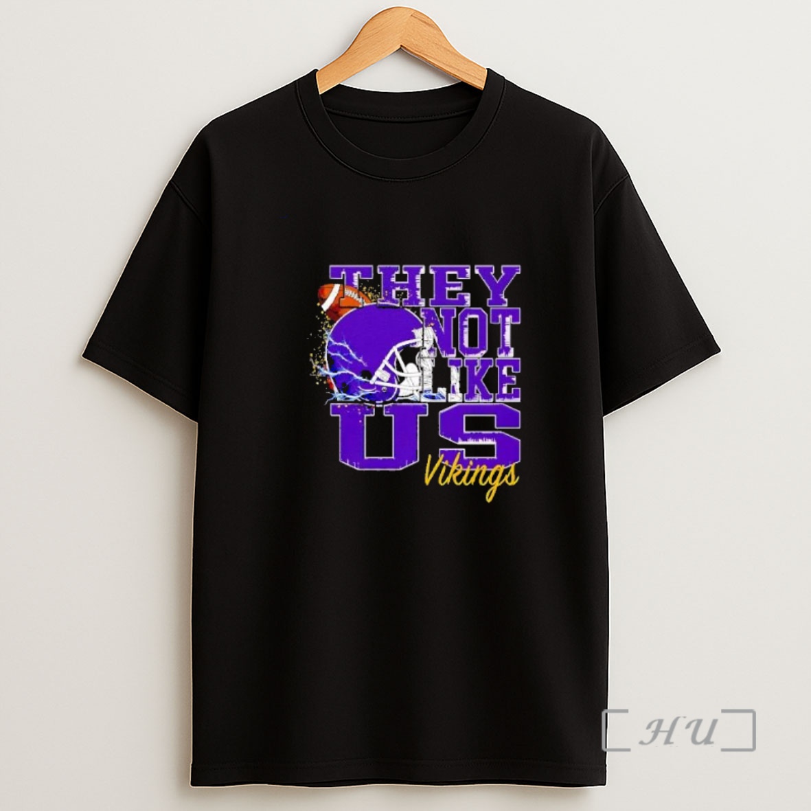 Officials Helmet They Not Like Us Vikings Premium Shirt Sweatshirt Tee
