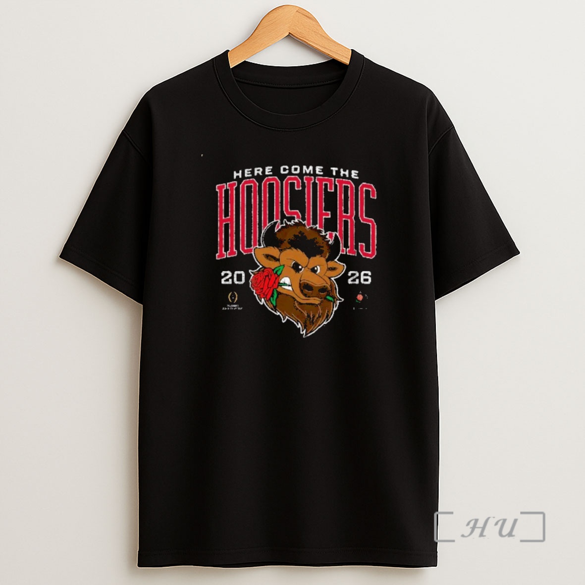 Officials Here Come The Indiana Hoosiers 2026 Rose Bowl Ornaments Shirt Sweatshirt Tee