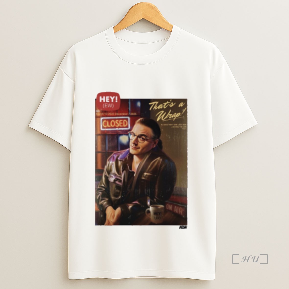 Officials Hey Ew Thats A Wrap Closed On Air Aew 2025 Premium Shirt Sweatshirt Tee