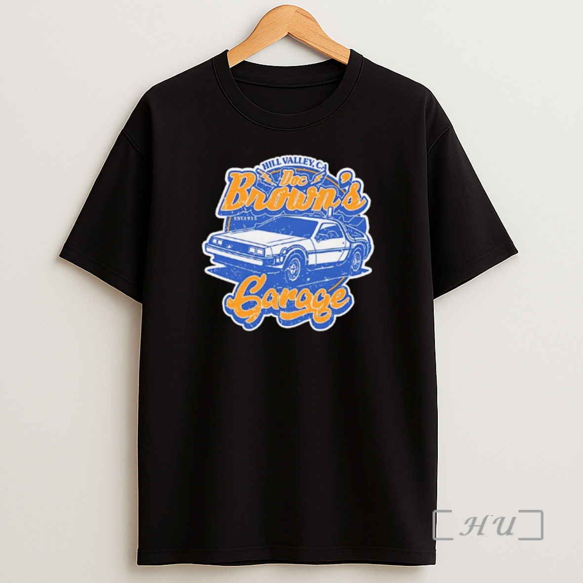 Officials Hill Valley Ca Doc Browns Garage Est 1955 Shirt Sweatshirt Tee