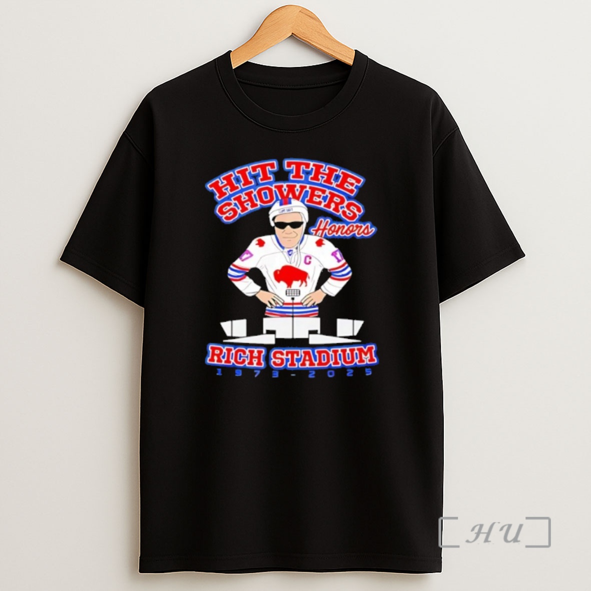 Officials Hit The Showers Buffalo Bills Honors Rich Stadium 1973 2025 Premium Shirt Sweatshirt Tee