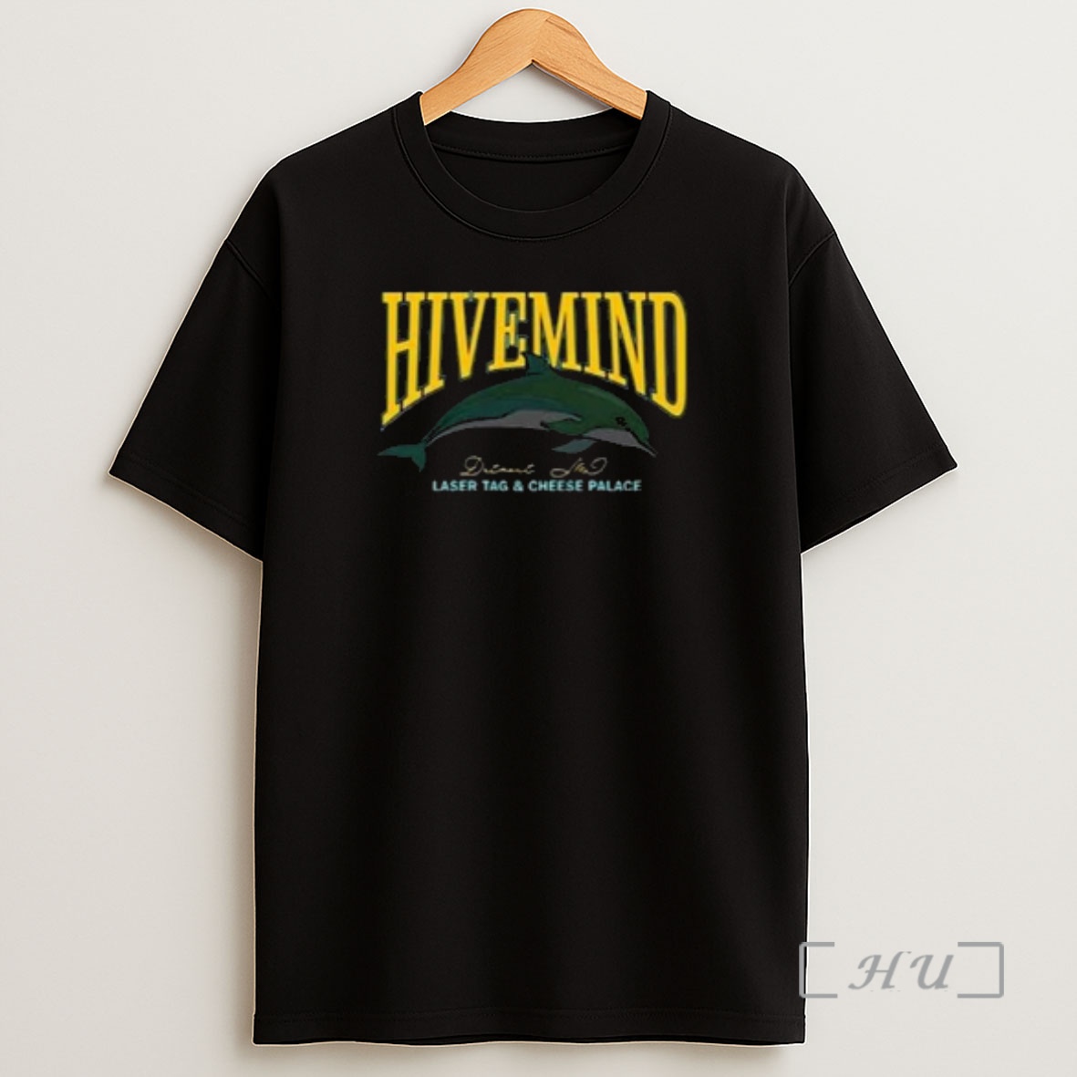 Officials Hivemind Dolphin Graphic Circle Black Premium Shirt Sweatshirt Tee