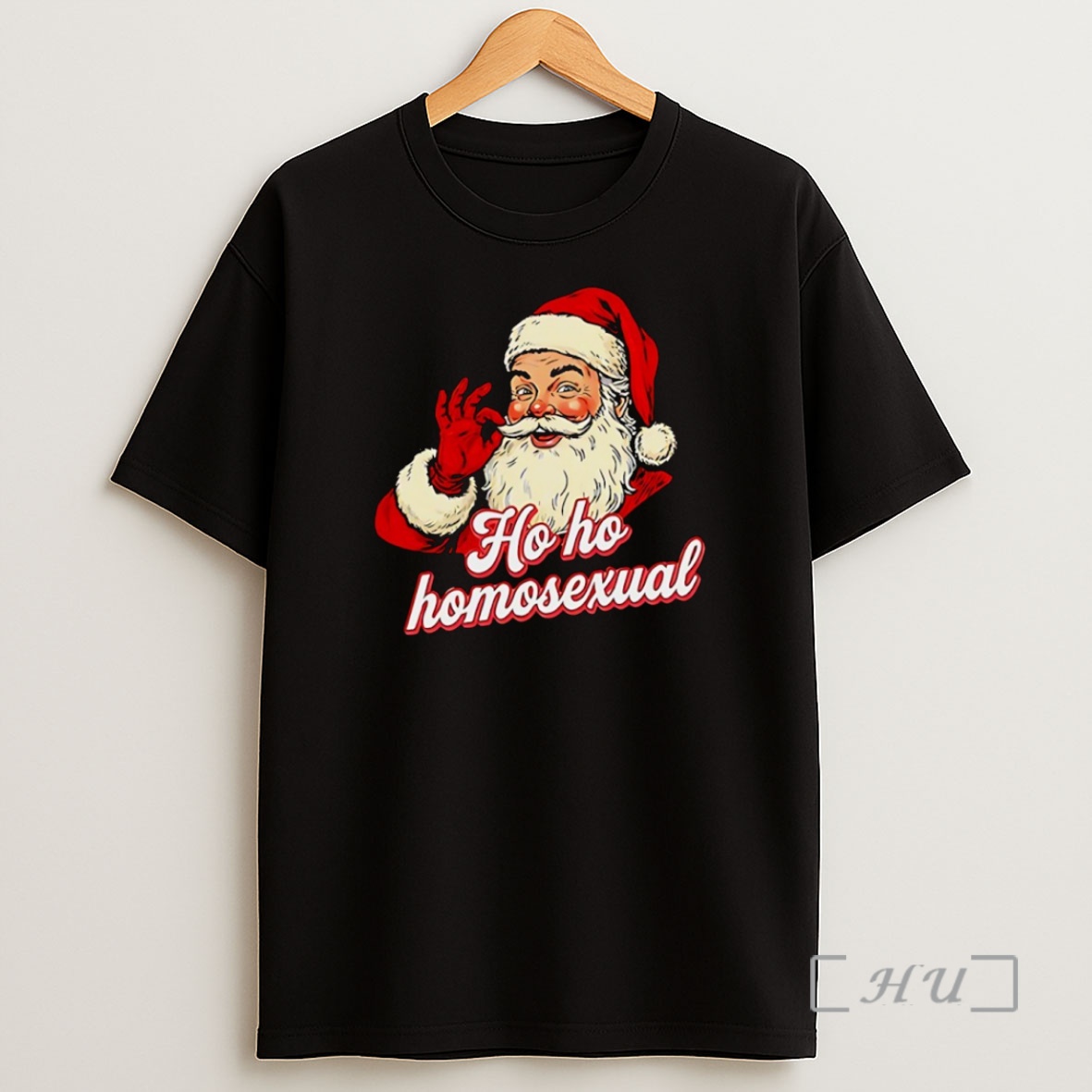 Officials Ho Ho Homosexual Santa Claus Christmas Shirt Sweatshirt Tee