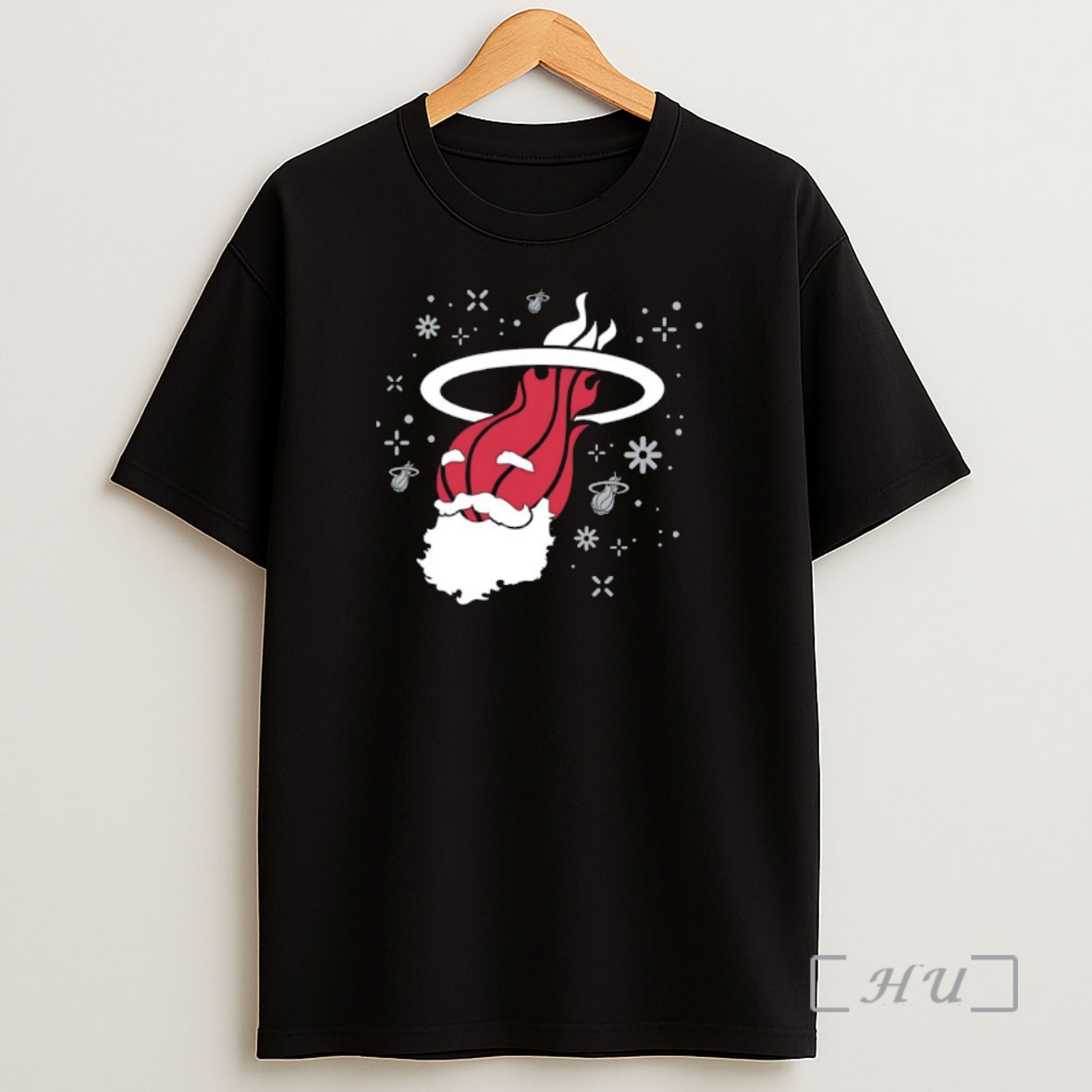 Officials Ho Ho Miami Heat Santa Christmas Shirt Sweatshirt Tee
