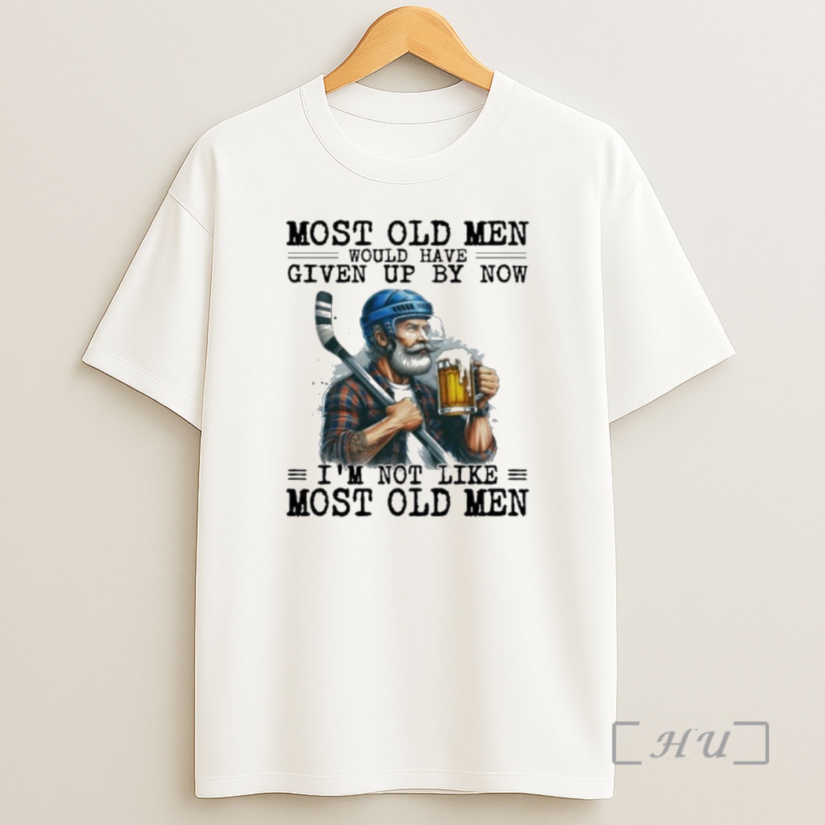 Officials Hockey Beer Most Old Men Would Have Given Up By Now Shirt Sweatshirt Tee