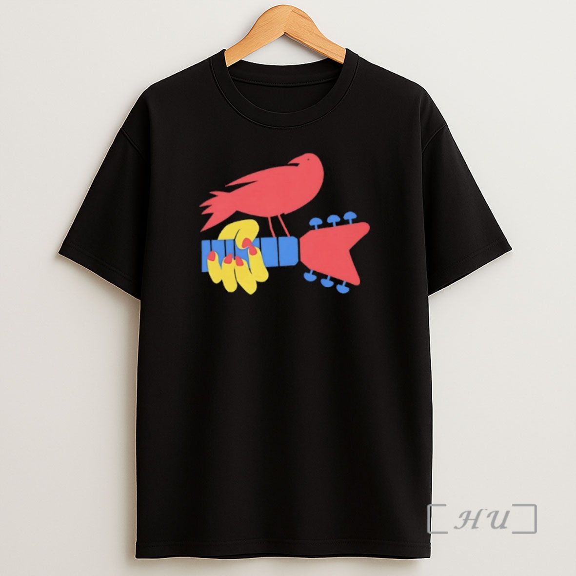 Officials Holding Guitar Woodstock Bird Shirt Sweatshirt Tee
