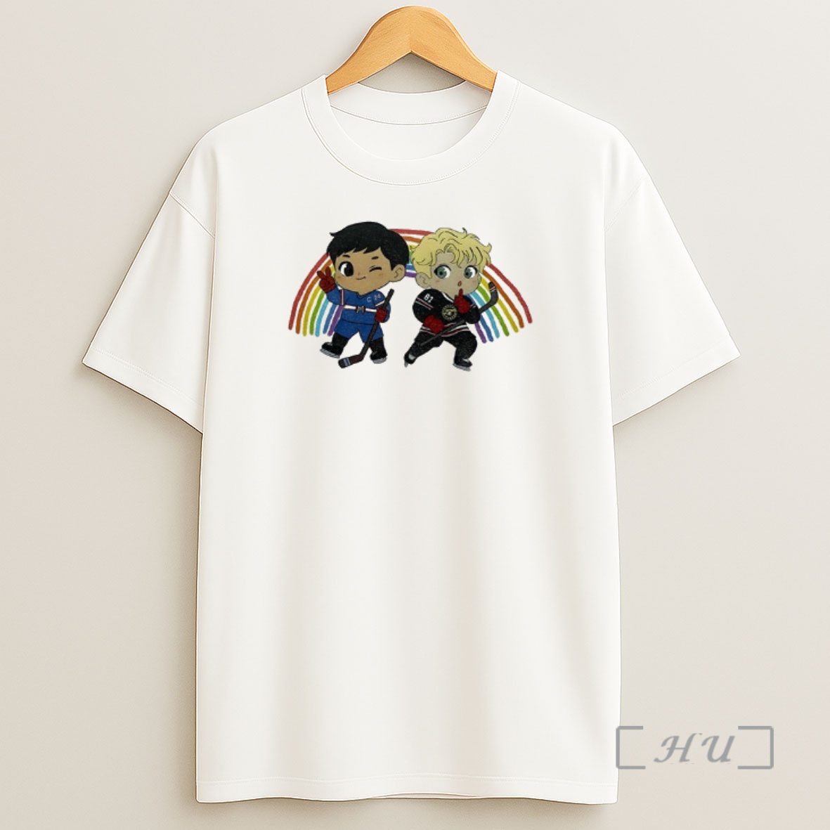 Officials Hollanov Pride Heated Rivalry Chibi Shirt Sweatshirt Tee