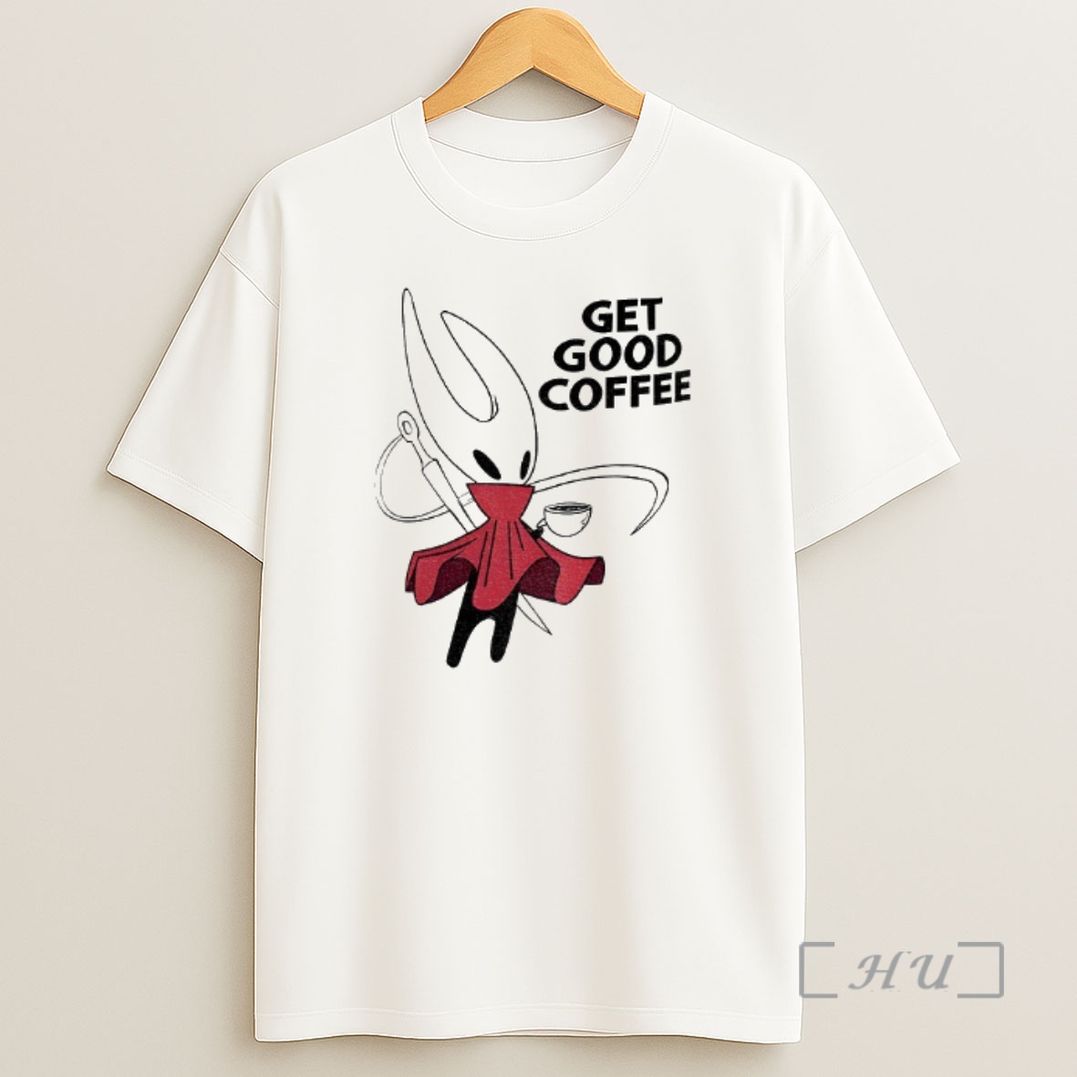 Officials Hollow Knight Silksong Hornet Get Good Coffee Shirt Sweatshirt Tee