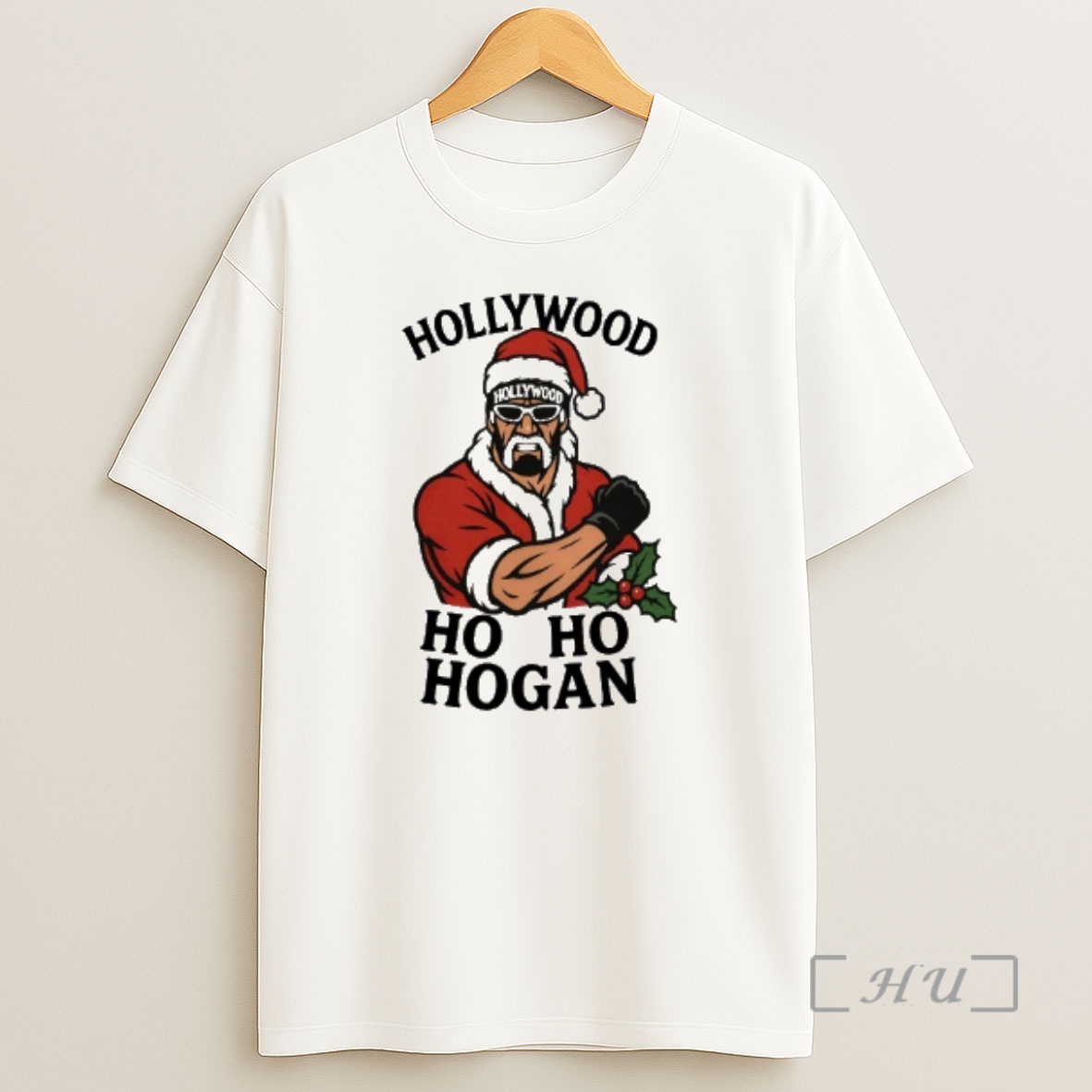 Officials Hollywood Ho Ho Hogan Christmas Shirt Sweatshirt Tee