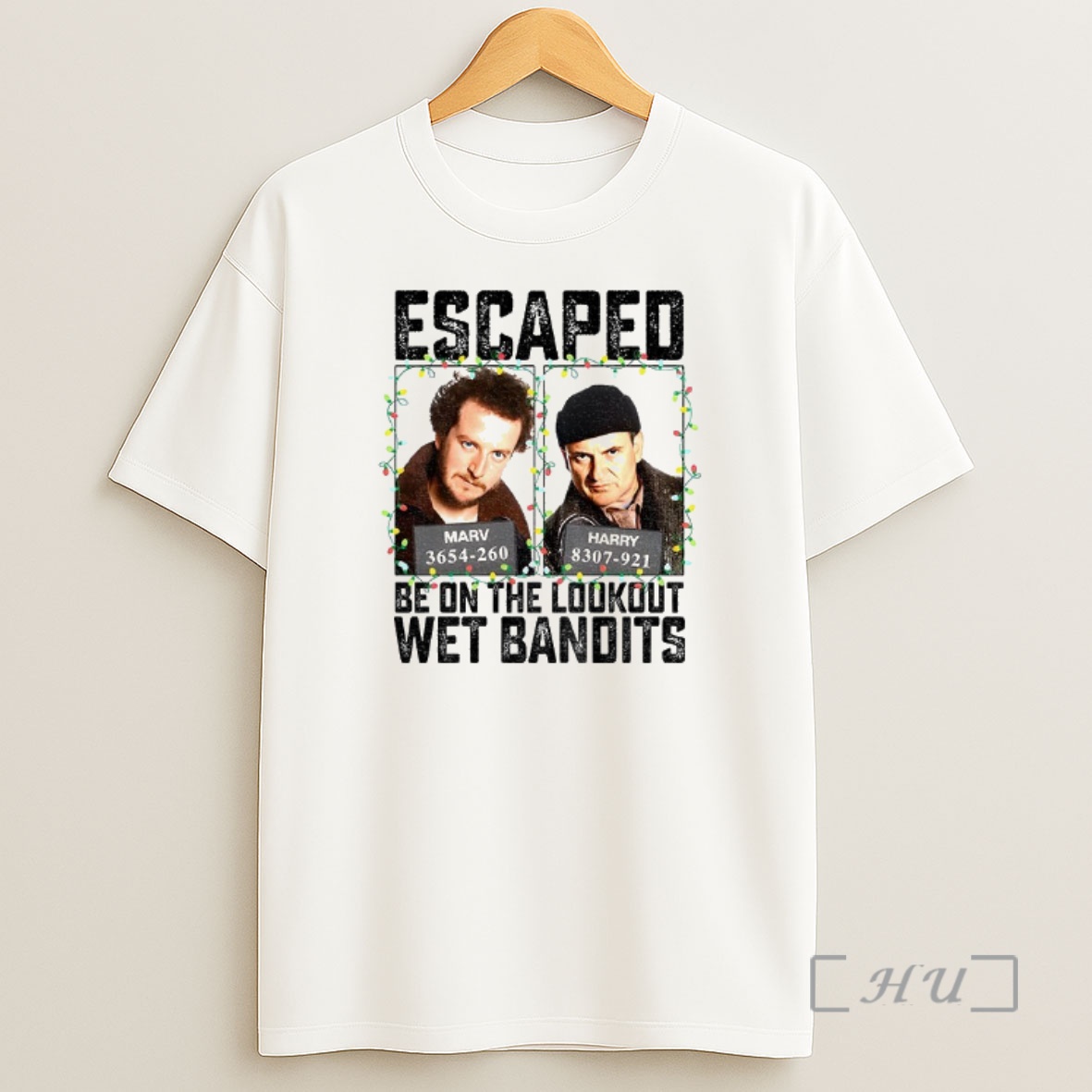 Officials Home Alone Christmas Escaped Be On The Lookout Wet Bandits Premium Shirt Sweatshirt Tee