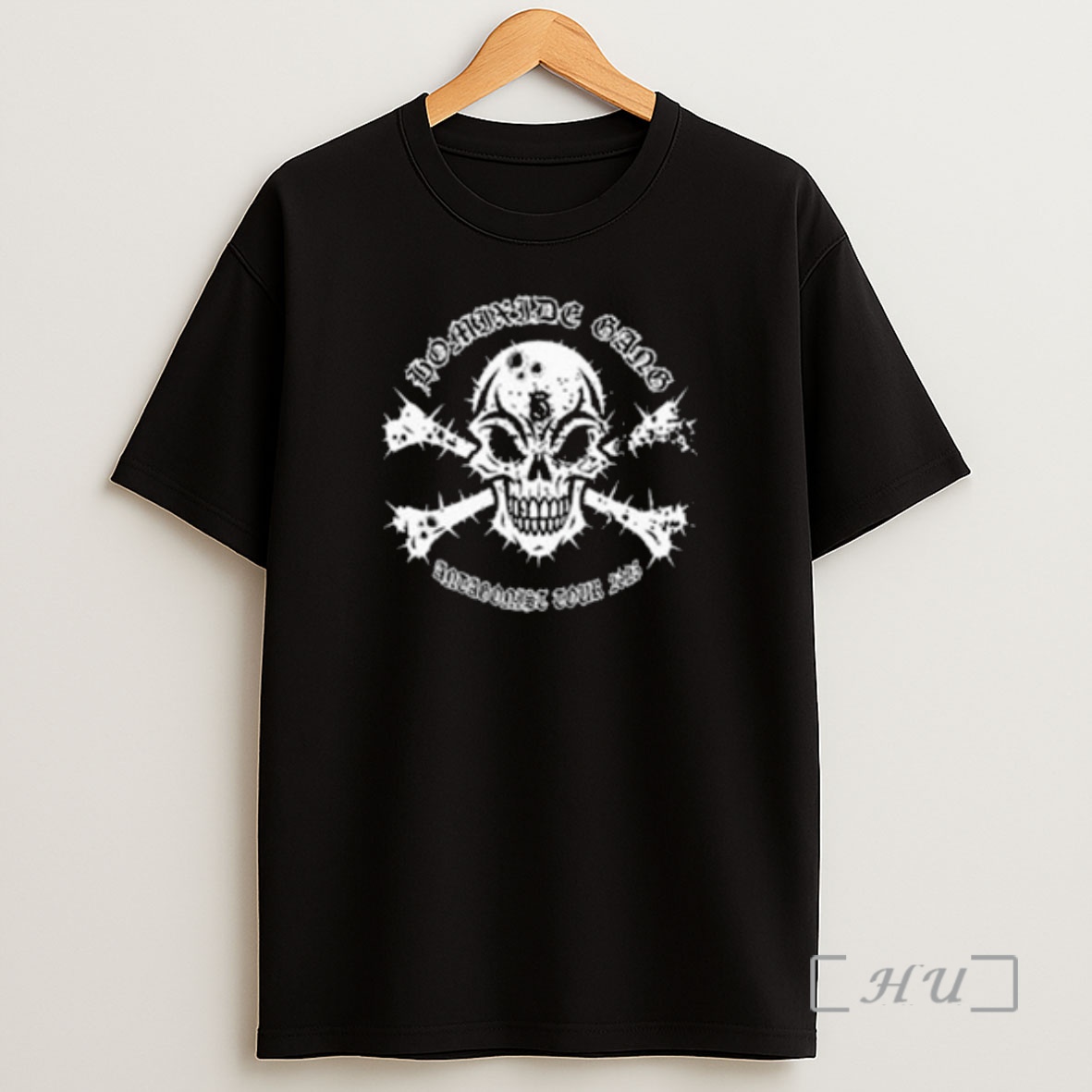 Officials Homixide Gang Skull Bones Circle Black Premium Shirt Sweatshirt Tee