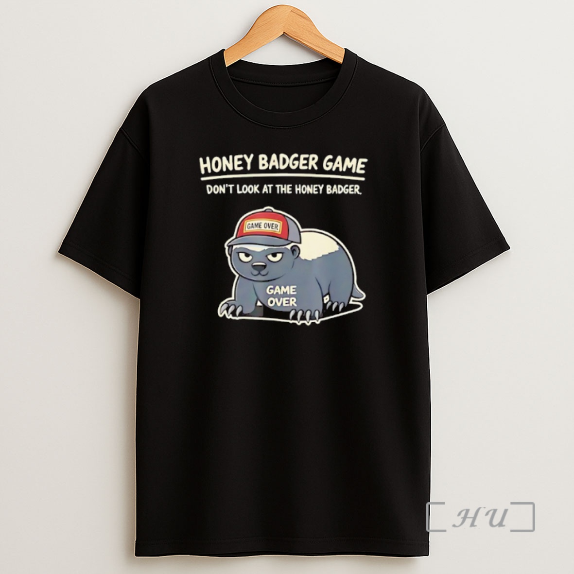 Officials Honey Badger Game Dont Look At The Honey Badger Game Over Shirt Sweatshirt Tee
