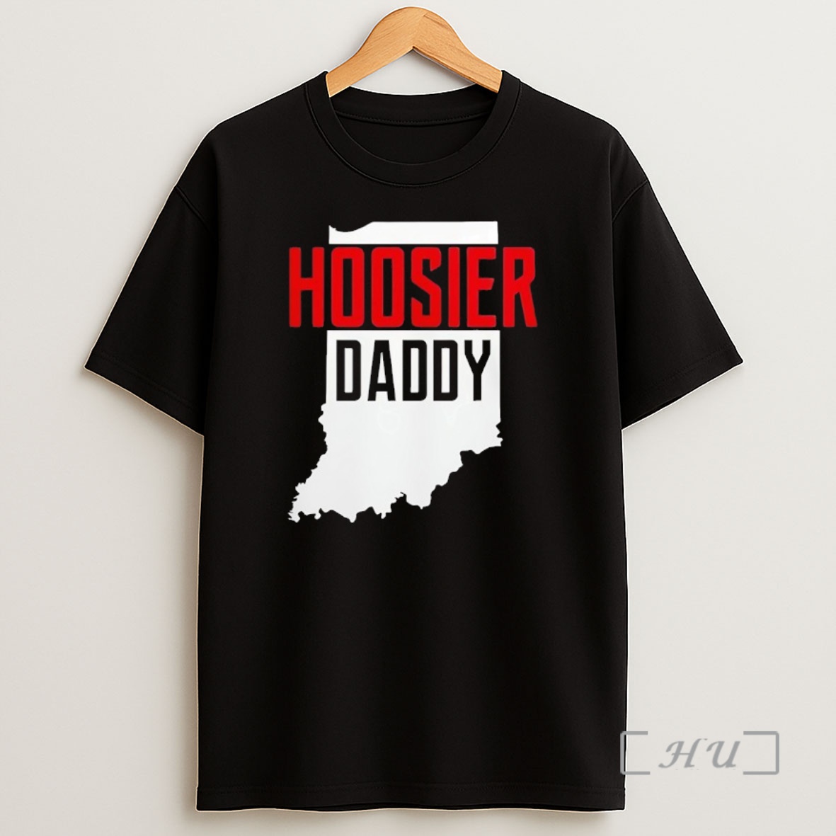 Officials Hoosier Daddy Indiana State Map Shirt Sweatshirt Tee