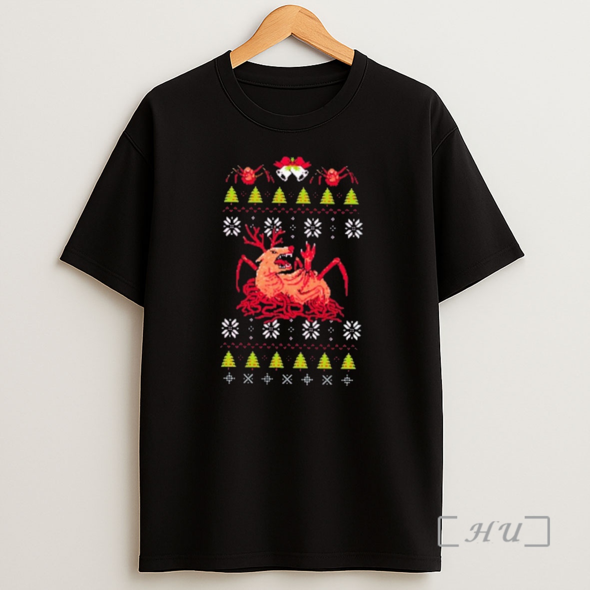 Officials Horror Movie The Thing Ugly Christmas Sweat Shirt Sweatshirt Tee