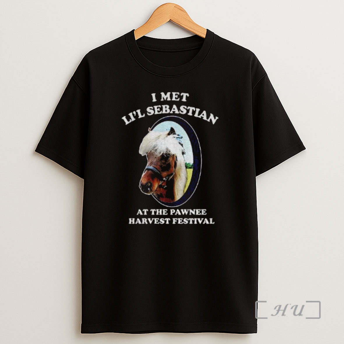 Officials Horse I Met Lil Sebastian At The Pawnee Harvest Festival Premium Shirt Sweatshirt Tee