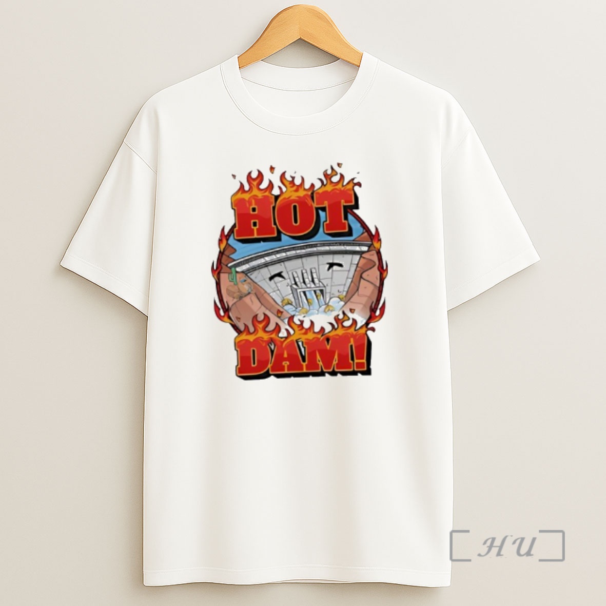 Officials Hot Dam Meme Job Fun Shirt Sweatshirt Tee